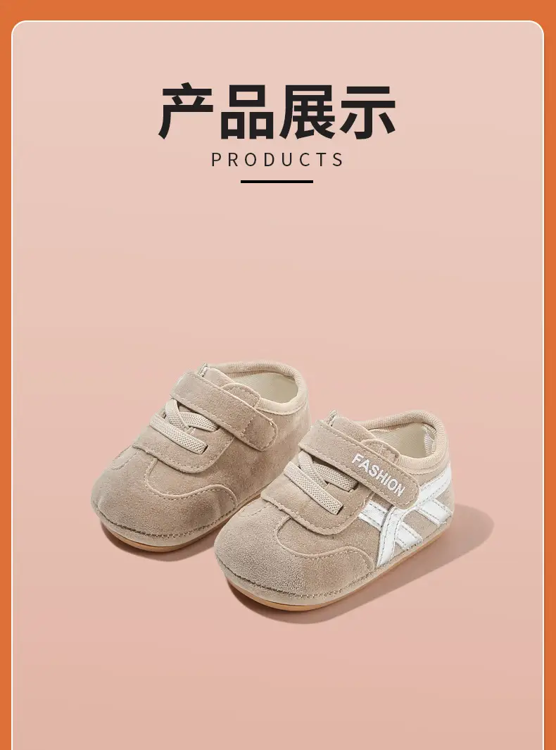 Baby Sneakers Soft Sole New Year Red 0-6 Months — feature 23