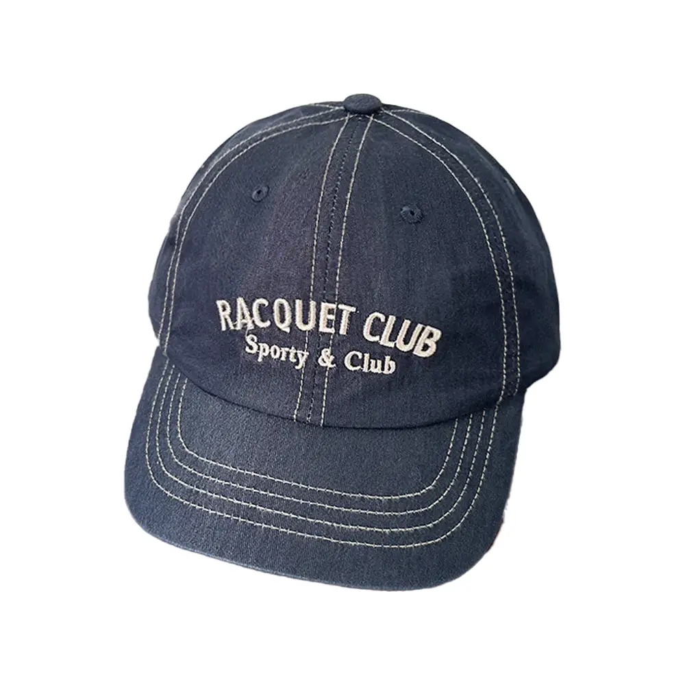 Vintage Letter Embroidered Baseball Cap for Men Women