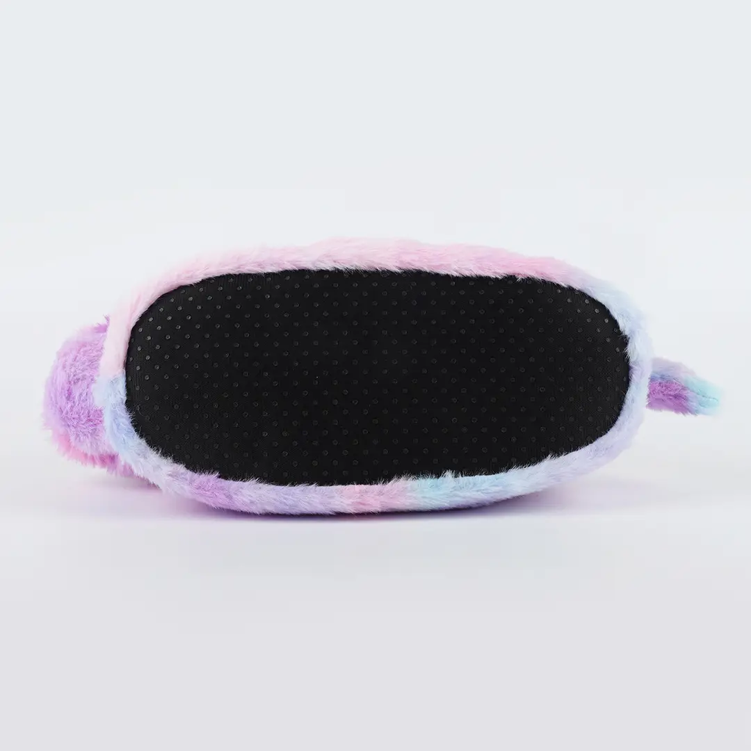 New White Horse Unicorn Bag with Cotton Slippers Women's Cartoon Cute plus size Bedroom Anti-slip Maiden Shoes — feature 4