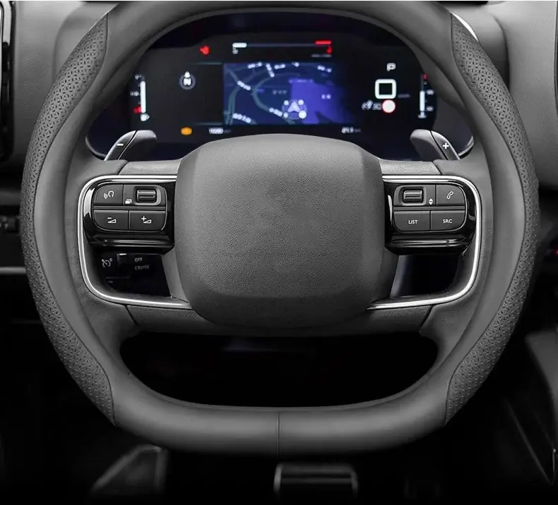 Hand-Free Leather Steering Wheel Cover for Galaxy L7 23/24 — feature 14