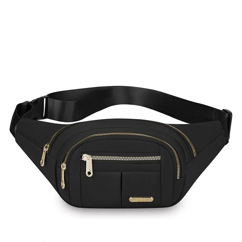 Women's Multi-Color Waist Bag with Water Proof Zip - Image 2