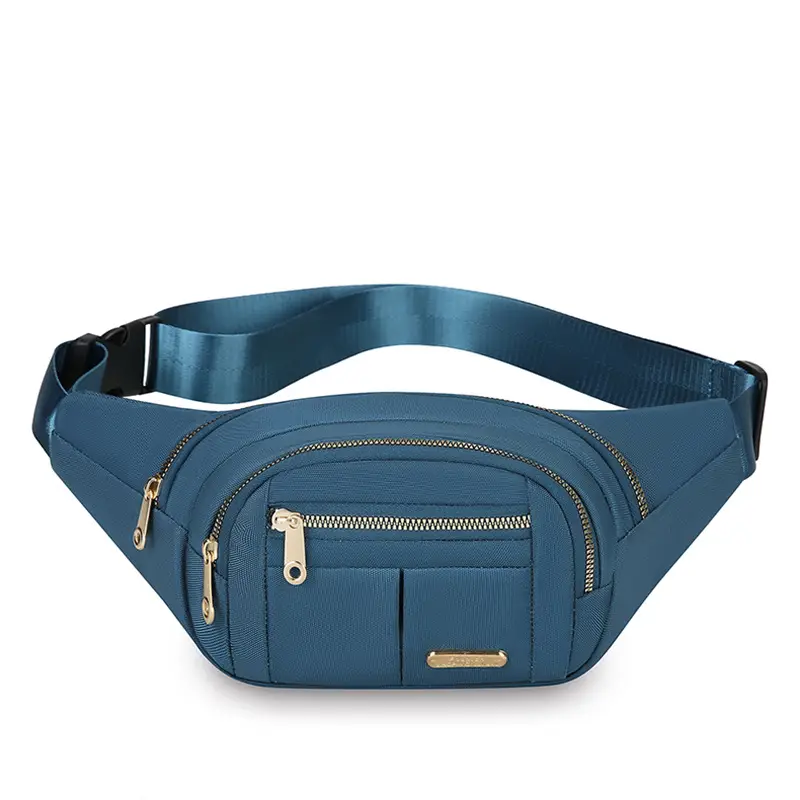 Women's Multi-Color Waist Bag with Water Proof Zip - Image 6