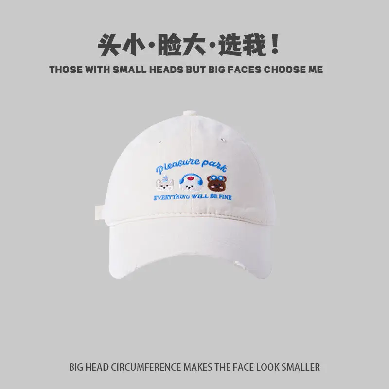 Japanese Cartoon Cap for Men Women Spring Casual Embroidery - Image 4