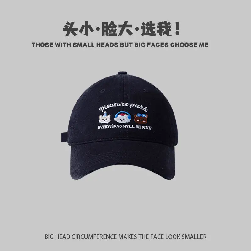 Japanese Cartoon Cap for Men Women Spring Casual Embroidery - Image 6