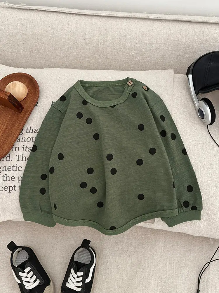 Boys Cotton Printed Crewneck Top with Cap & Shoes - Image 5