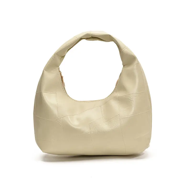 Black One-Shoulder Women's Leather Commuter Bag - Image 8