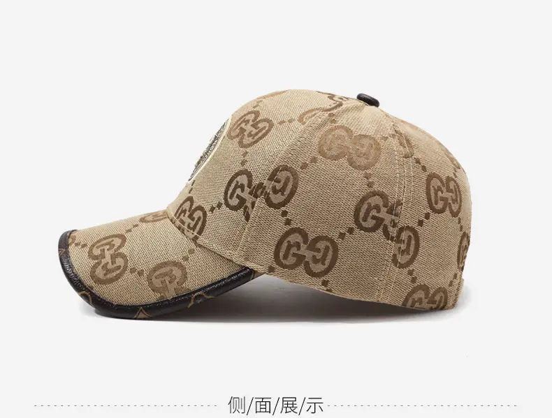 Gucci Men's Brown New Letter Baseball Cap — feature 10