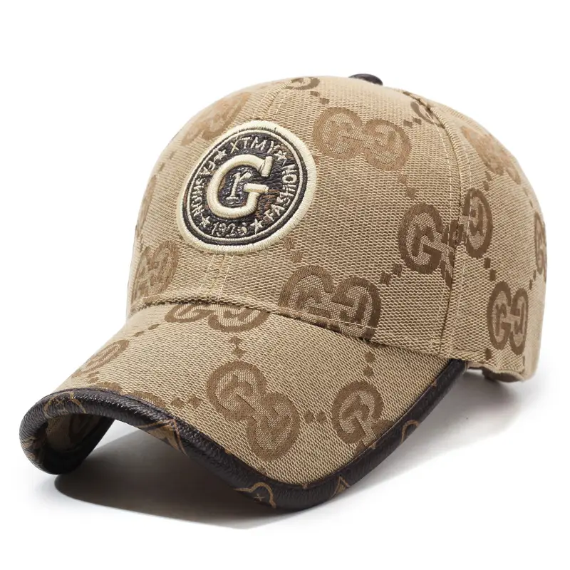 Gucci Men's Brown New Letter Baseball Cap - Image 5
