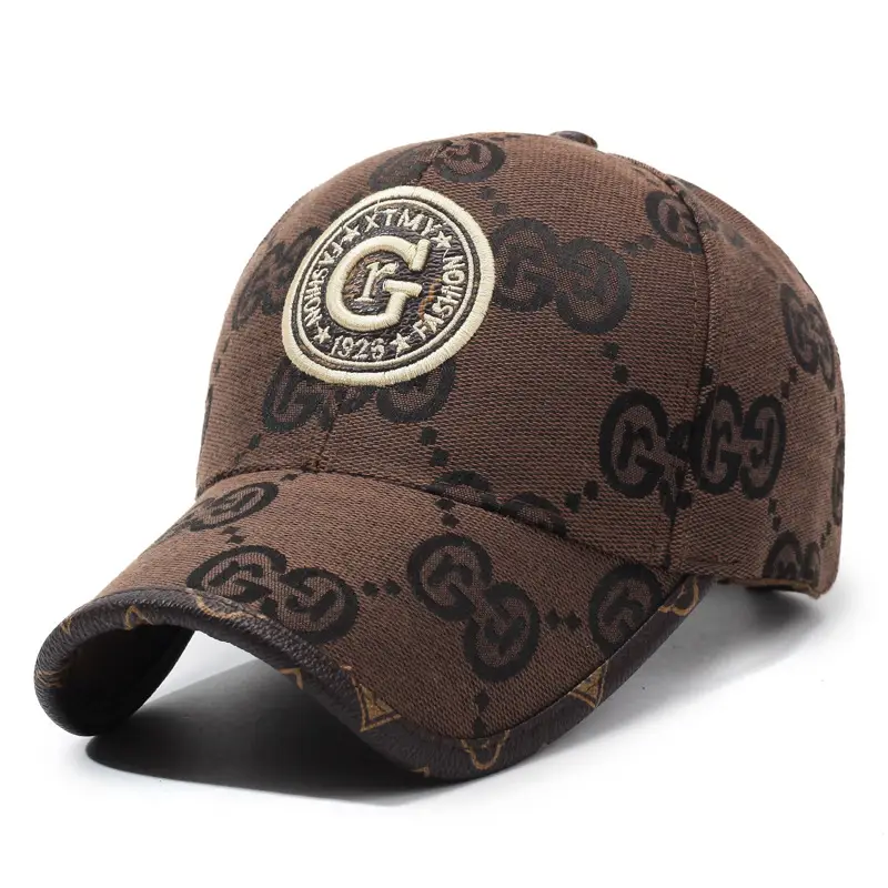 Gucci Men's Brown New Letter Baseball Cap - Image 6