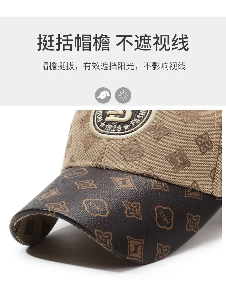Men & Women Spring/Autumn Baseball Cap with Logo — feature 2