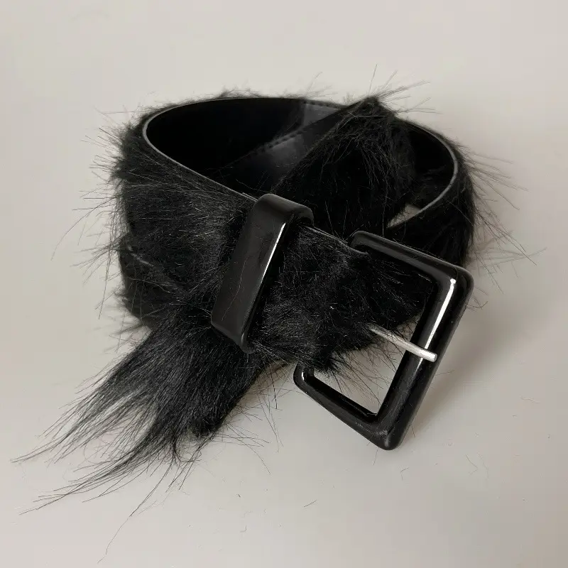 Cross-Border Dvn Furry Belt for Men Y2K Style — feature 1