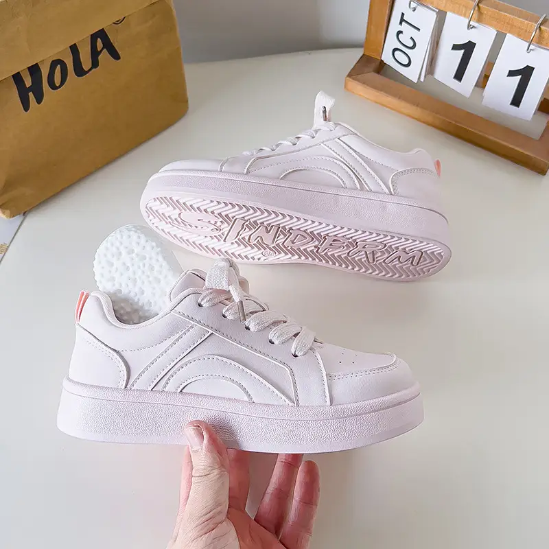 Beier Original 2025 New Fashion Sneakers Women's Trendy All-match Bread Niche Casual Pink German Training B2301 - Image 6