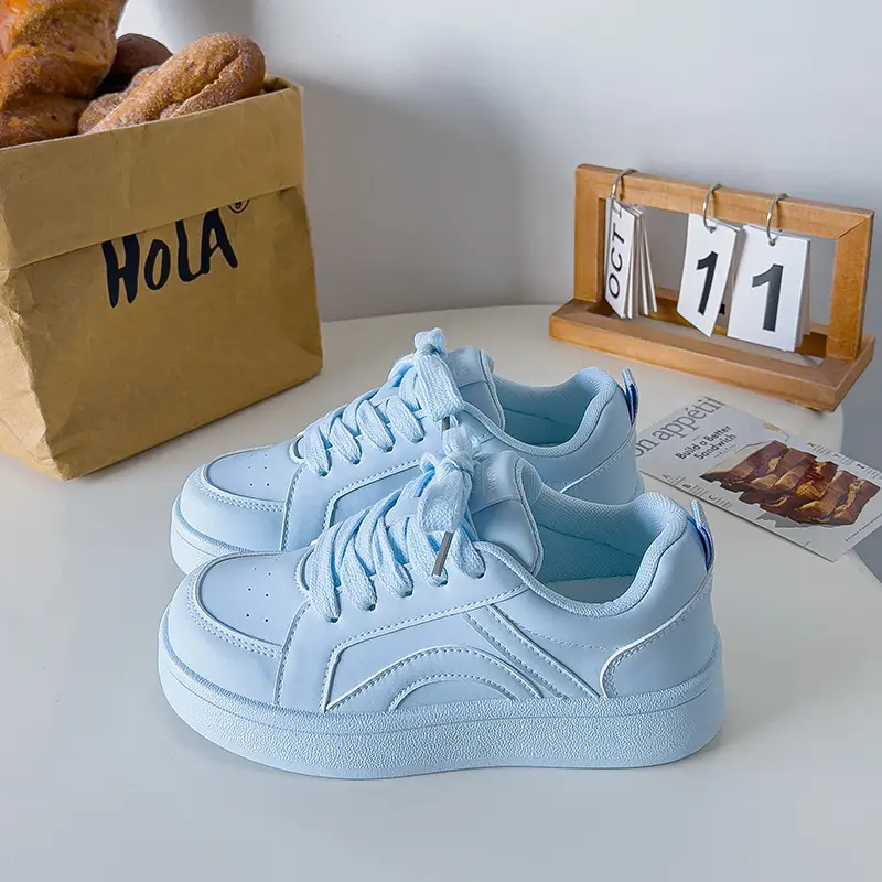 Beier Original 2025 New Fashion Sneakers Women's Trendy All-match Bread Niche Casual Pink German Training B2301 - Image 3