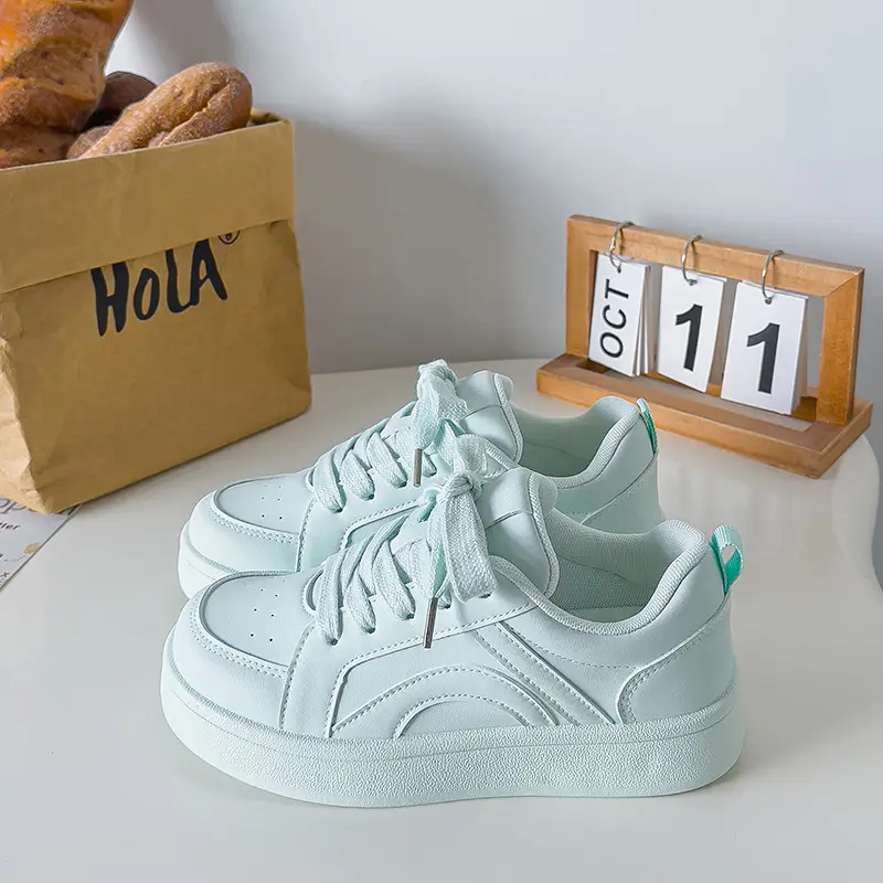 Beier Original 2025 New Fashion Sneakers Women's Trendy All-match Bread Niche Casual Pink German Training B2301 - Image 4