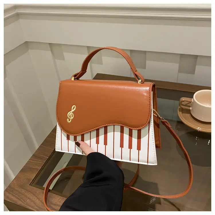 2024 New Women's Light Blue Crossbody Bag with Striped Design — feature 12