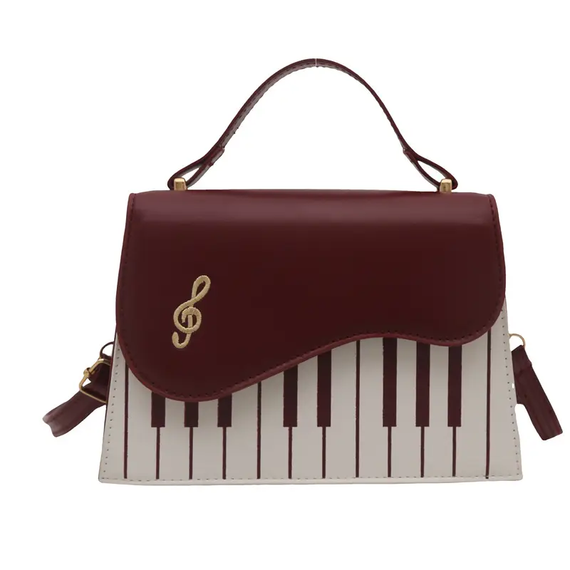 2024 New Women's Light Blue Crossbody Bag with Striped Design - Image 3