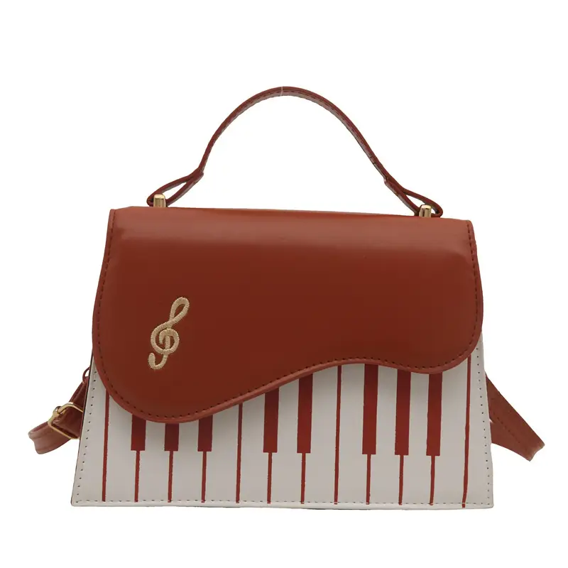 2024 New Women's Light Blue Crossbody Bag with Striped Design - Image 4