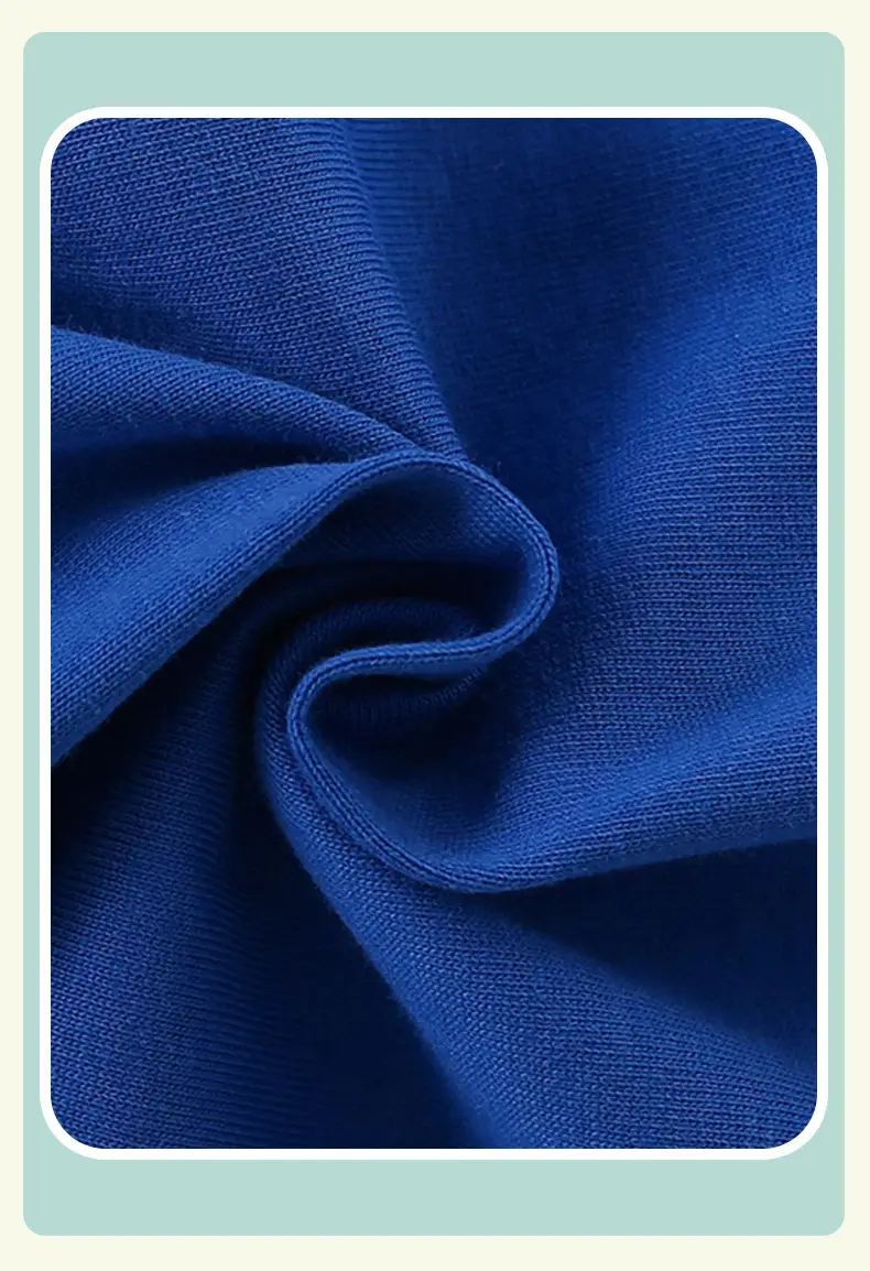 Blue Cotton T-Shirt for Boys Summer Wear — feature 4