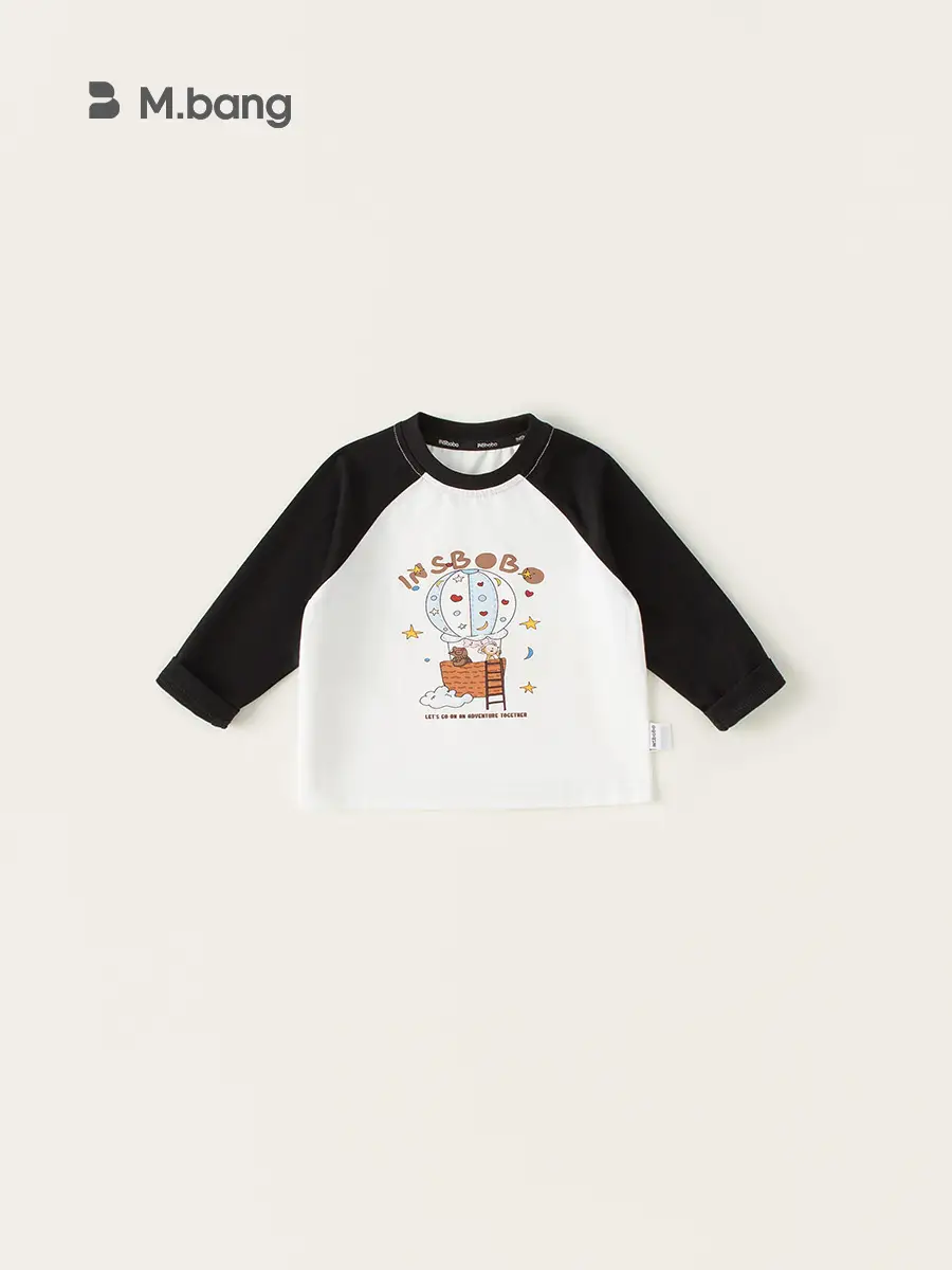 Girls Long Sleeve T-Shirt Pink Grey Cartoon Baby - Image 7