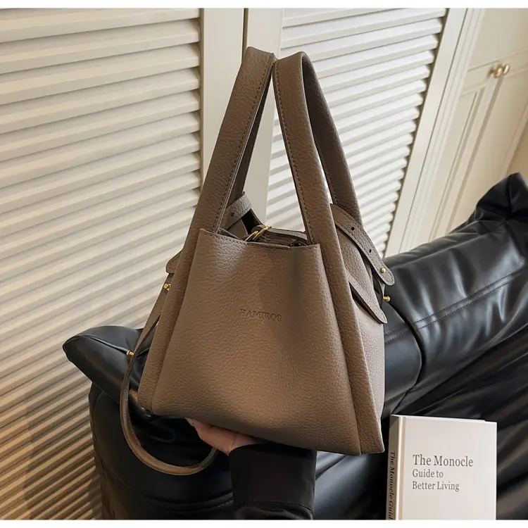Tan Leather Bucket Bag for Women 2026 Winter Style — feature 33