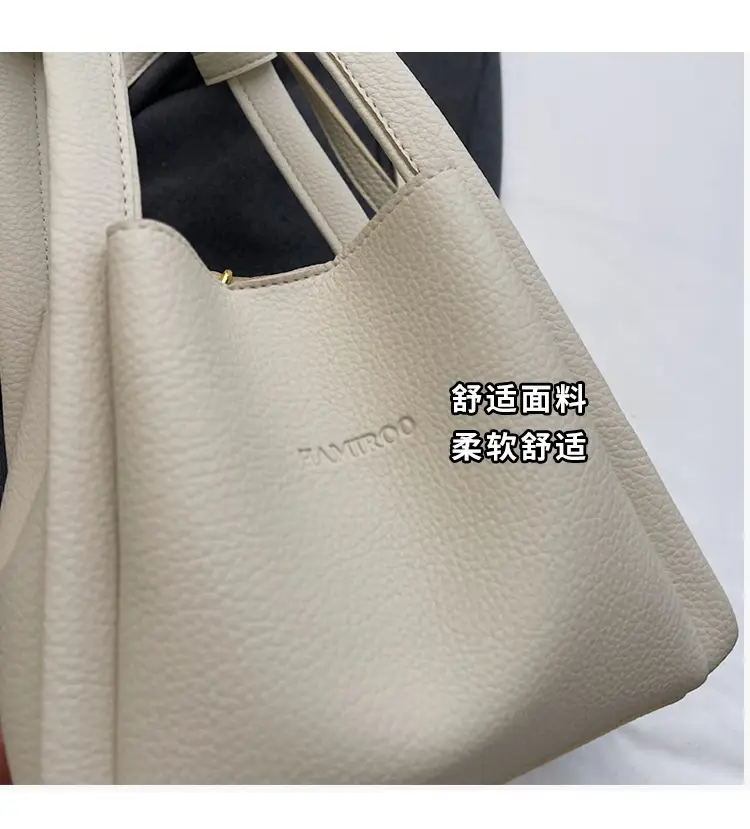 Tan Leather Bucket Bag for Women 2026 Winter Style — feature 6
