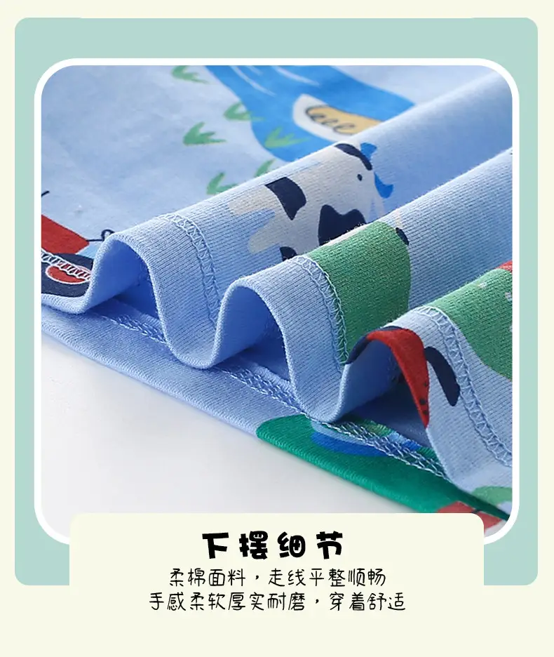 Malwee Boys T-Shirt Blue Cartoon Print Summer Wear — feature 10