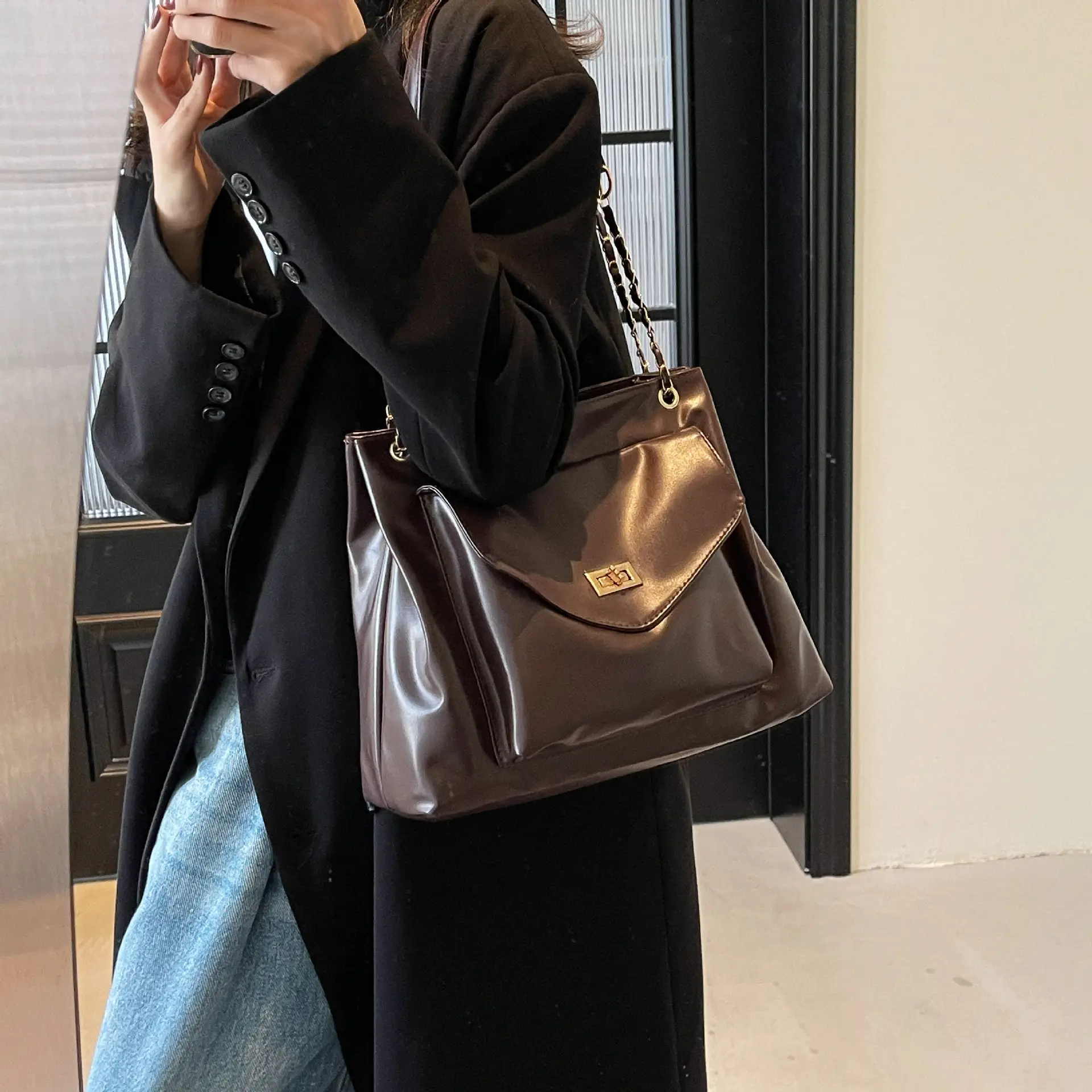 Women's Cream Crossbody Bag Spring Summer 2024 - Image 8