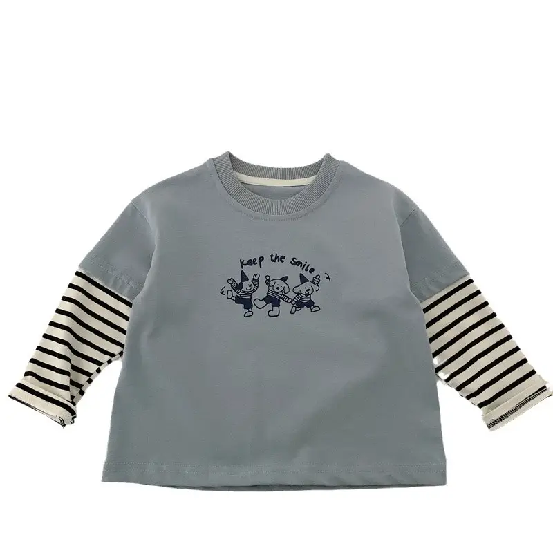 Pink Long Sleeve T-Shirt for Boys Spring Autumn 2025 - Image 5