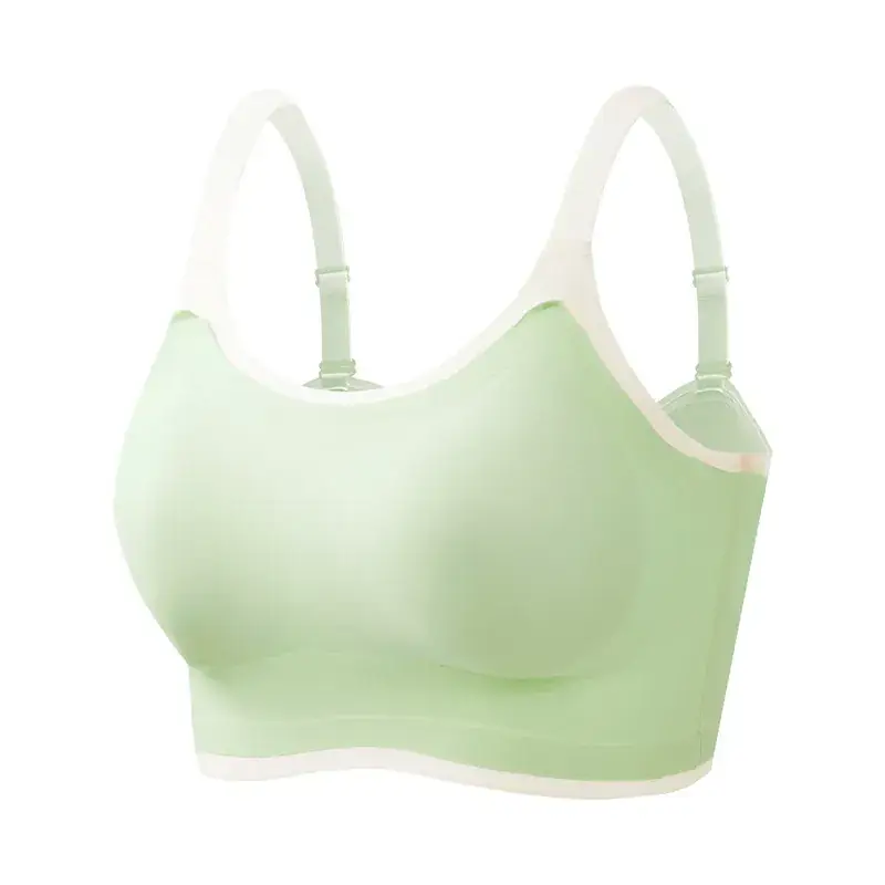 Women's Crossbody Yoga Vest Shockproof Light Blue - Image 2