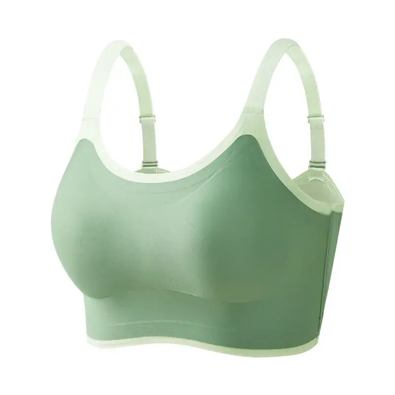 Women's Crossbody Yoga Vest Shockproof Light Blue - Image 3
