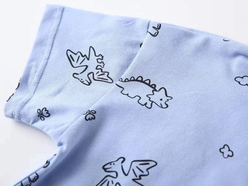 Blue Dinosaur Print Boys Short Sleeve T-Shirt 2026 — feature 13
