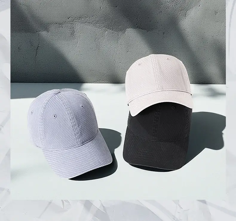 Black Retro Washed Baseball Cap Men's Casual All-match Sunshade Hat — feature 11