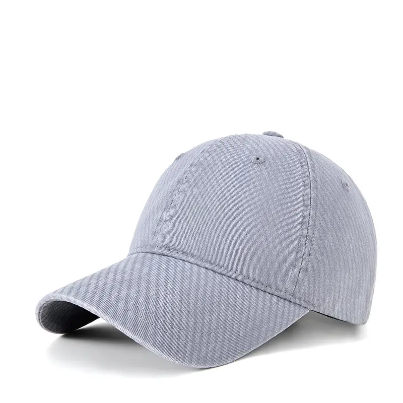 Black Retro Washed Baseball Cap Men's Casual All-match Sunshade Hat - Image 4