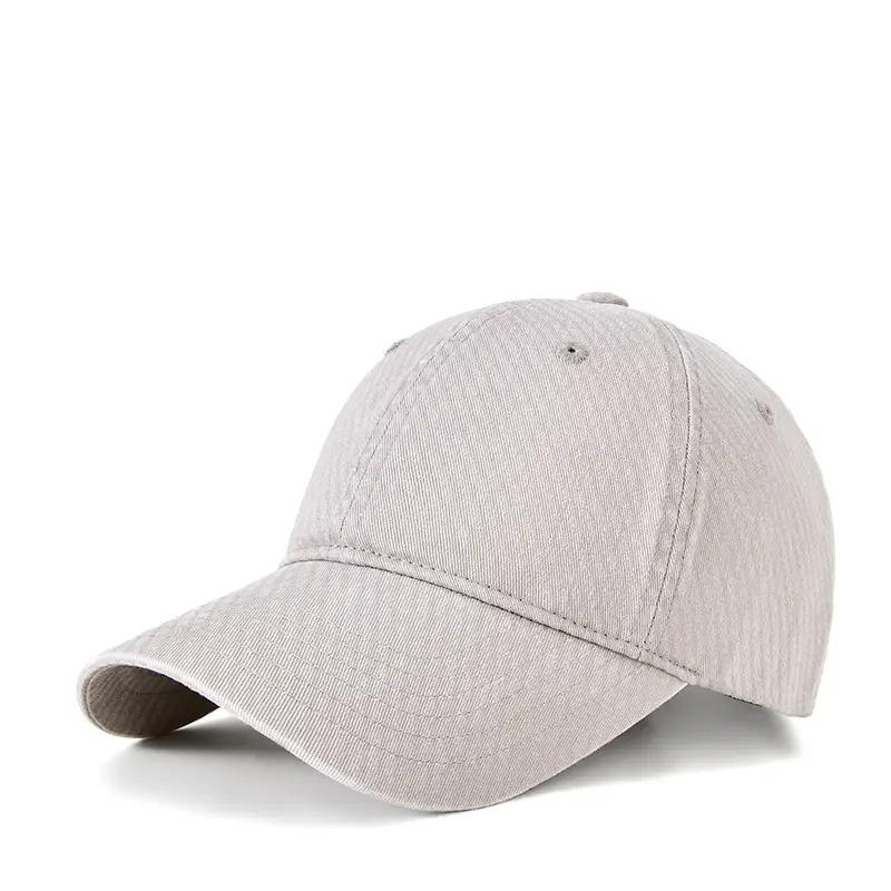 Black Retro Washed Baseball Cap Men's Casual All-match Sunshade Hat - Image 5