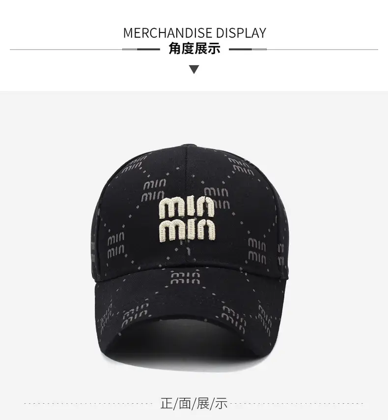 Korean Printed Baseball Cap for Men Women Casual Streetwear — feature 8