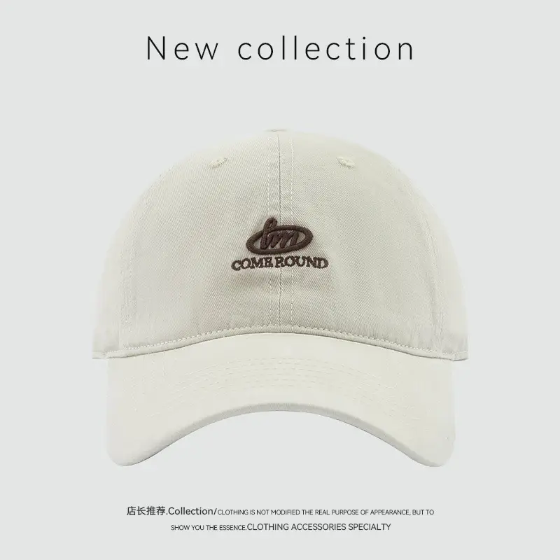 Maroon Embroidered Baseball Cap with Logo - Image 4
