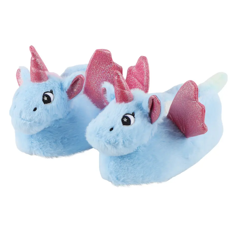 Unicorn Slippers Indoor Non-slip Slippers Winter Women's Cute Warm Home Maomao Slippers Autumn and Winter Cartoon Slippers - Image 6