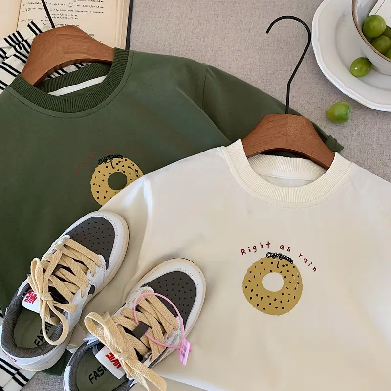 Japanese Boys T-Shirt Long Sleeve 2025 Spring Wear - Image 2