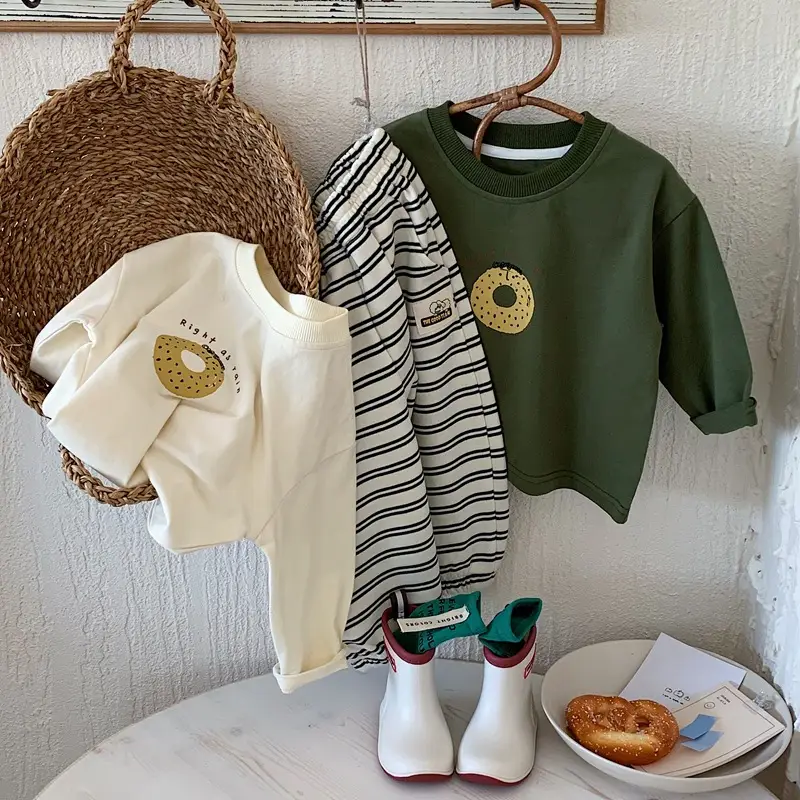 Japanese Boys T-Shirt Long Sleeve 2025 Spring Wear - Image 3