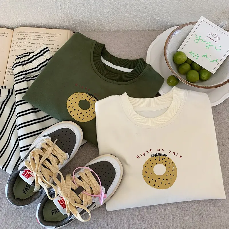 Japanese Boys T-Shirt Long Sleeve 2025 Spring Wear — feature 11