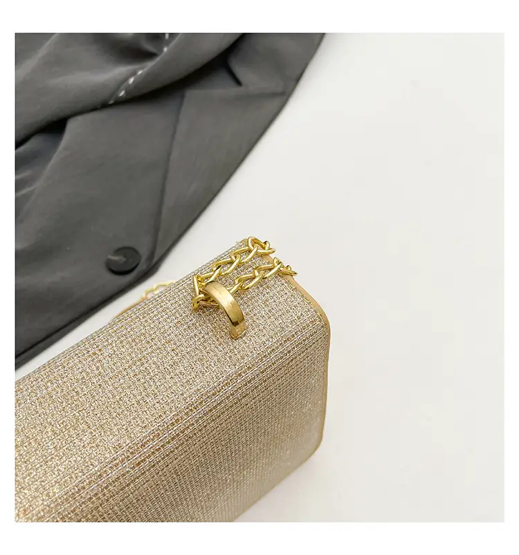 Light Grey Chain Crossbody Bag for Women — feature 11