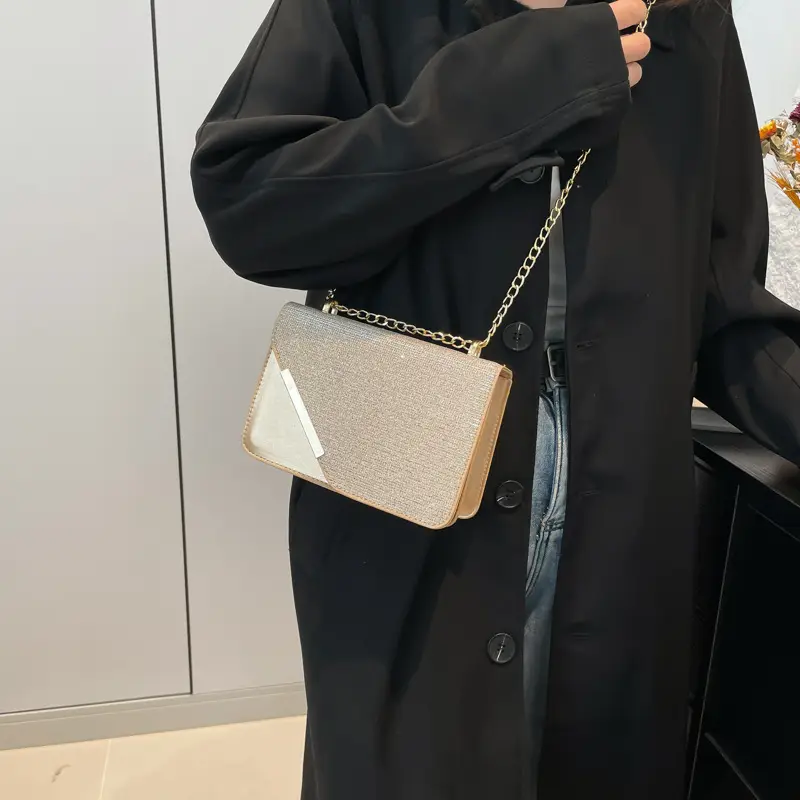 Light Grey Chain Crossbody Bag for Women — feature 26