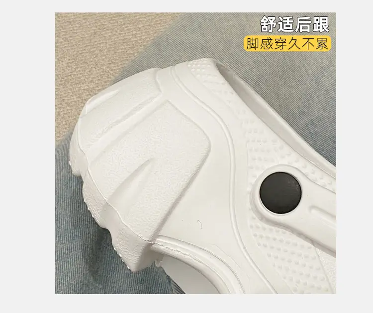 Thick Sole Shoes Beach Sandals Baotou Sandals Women's Heightened Slippers Internet Popular Ins Fashionable Outer Wearing New Style — feature 10