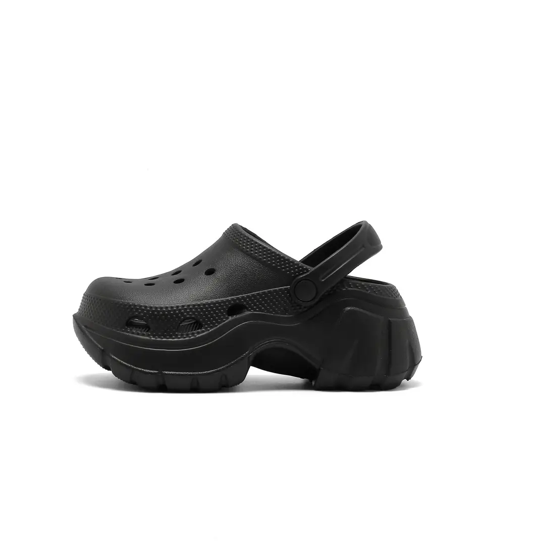 Thick Sole Shoes Beach Sandals Baotou Sandals Women's Heightened Slippers Internet Popular Ins Fashionable Outer Wearing New Style - Image 2