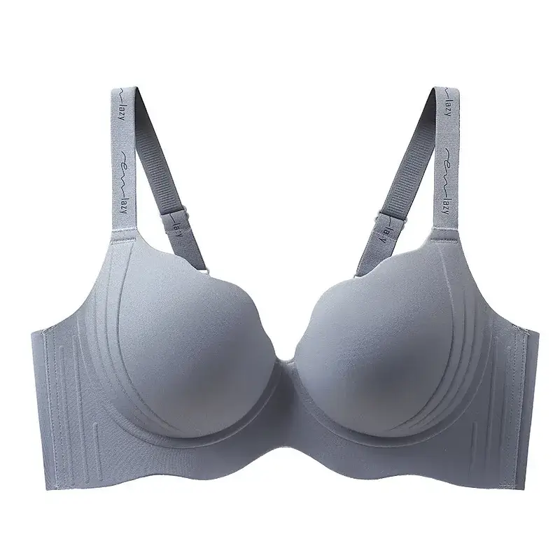 Black Anti-Sagging Pull-Up Bra for Women - Image 2