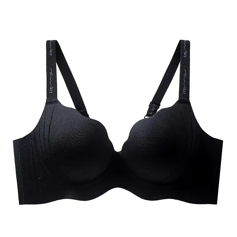 Black Anti-Sagging Pull-Up Bra for Women - Image 5
