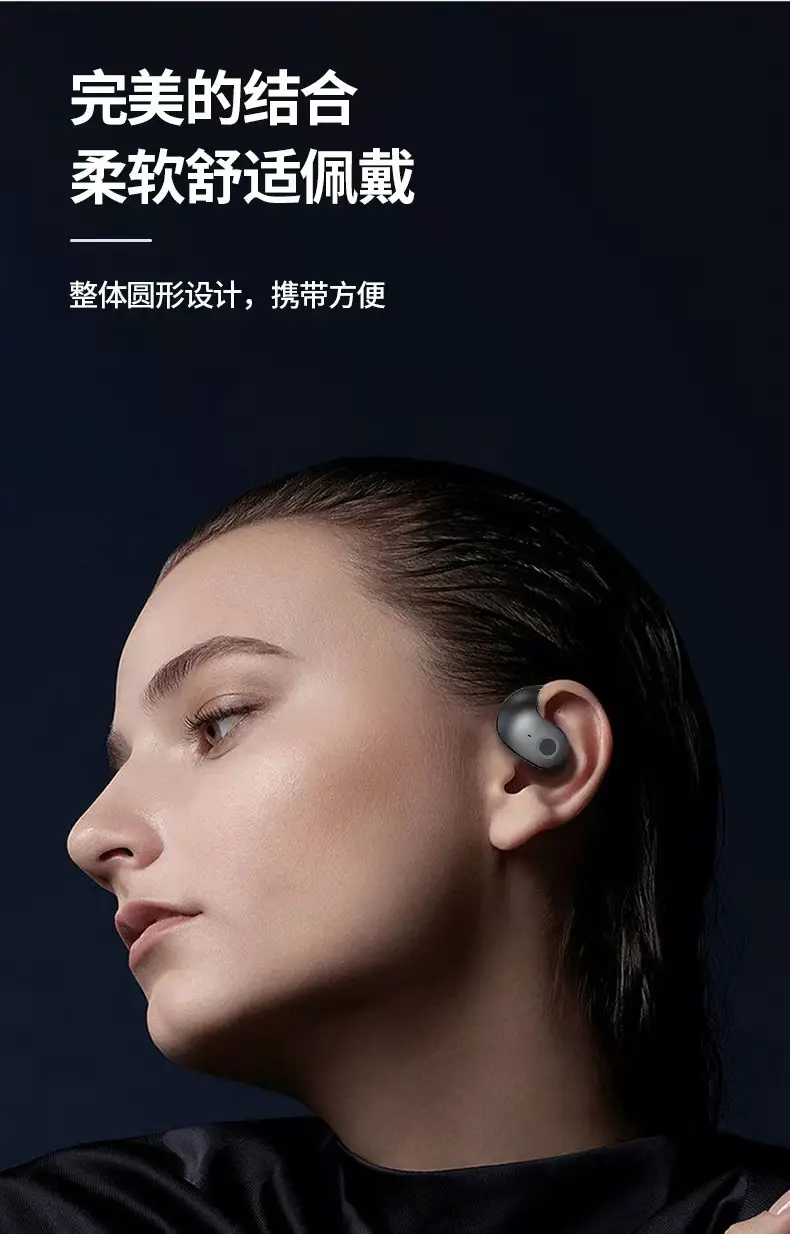 Bluetooth Earphone with Crossbody Design Purple — feature 4