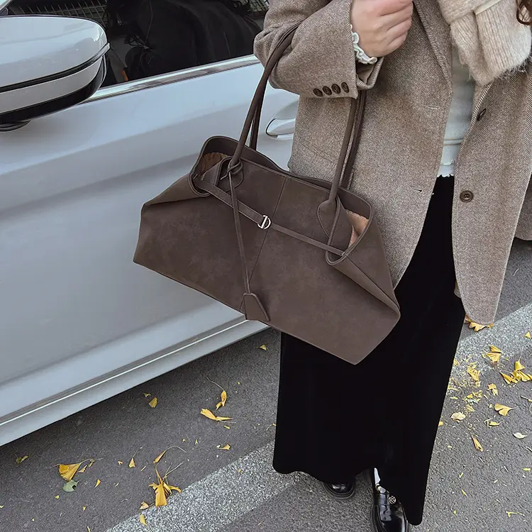 Frosted Leather Vintage Shoulder Bag for Women — feature 20