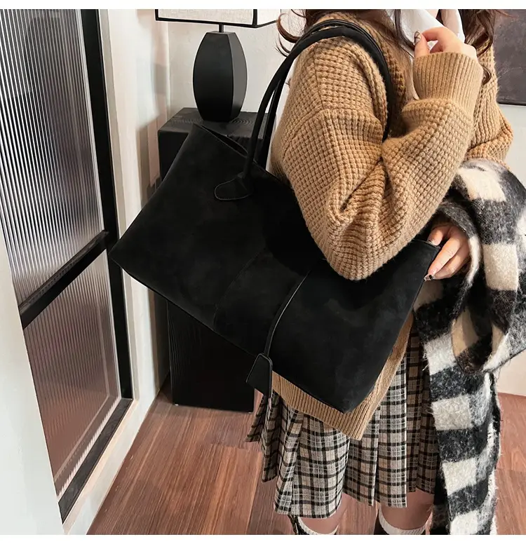 Frosted Leather Vintage Shoulder Bag for Women — feature 28