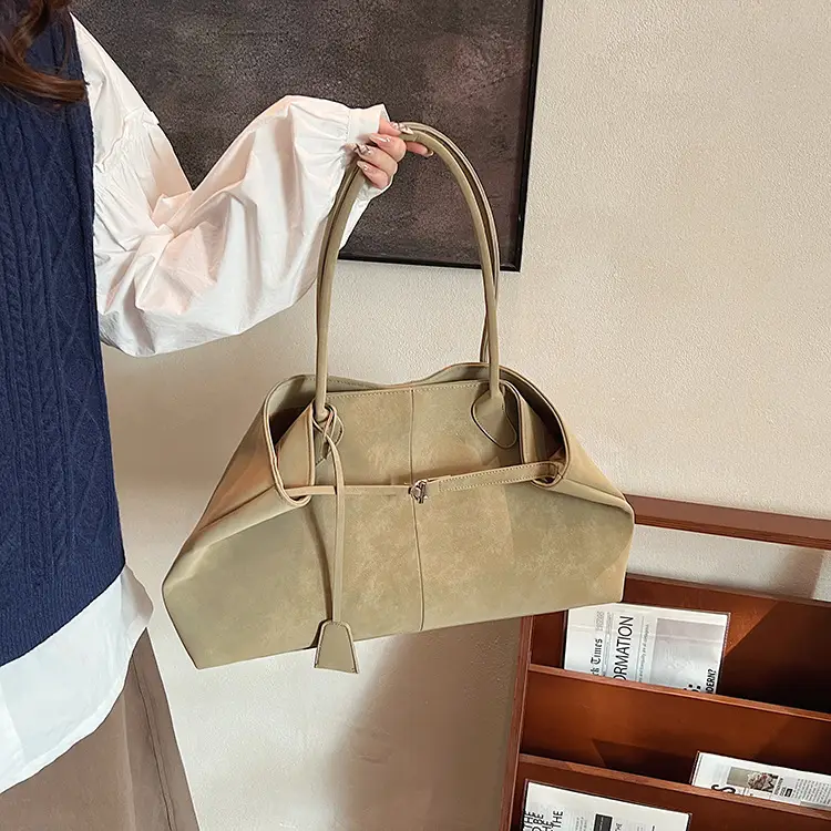 Frosted Leather Vintage Shoulder Bag for Women — feature 34